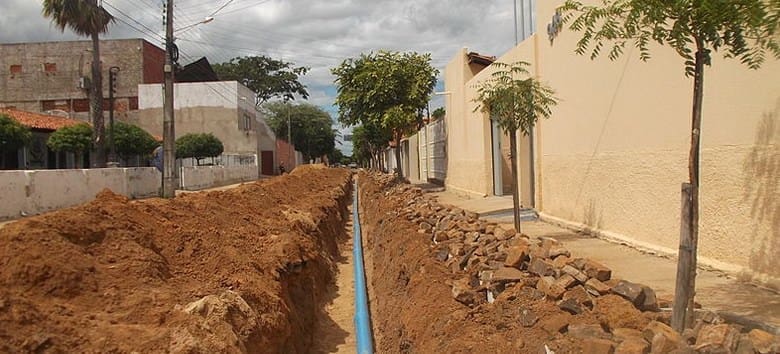 obras de saneamento integrado
