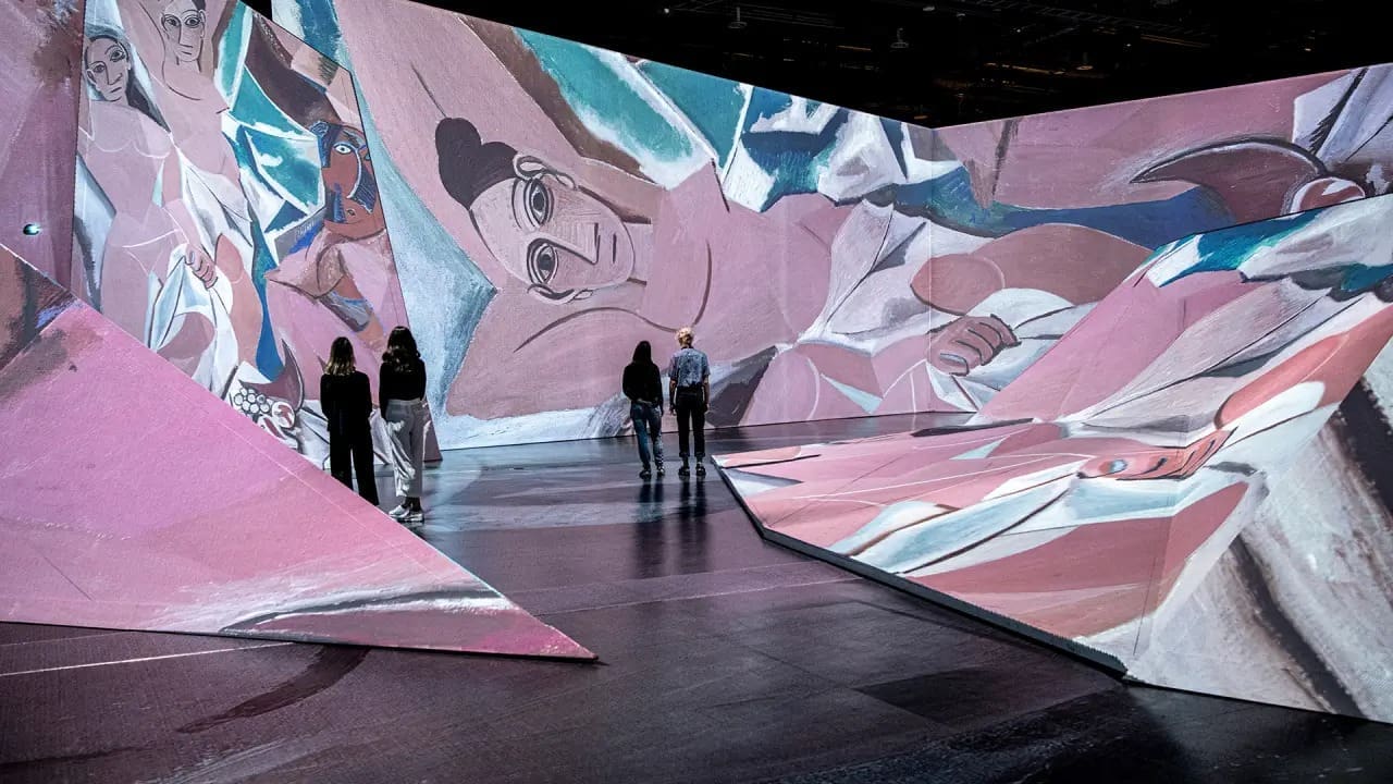 Mostra imersiva de Picasso chega ao Brasil