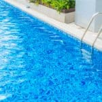 Imagem de uma piscina