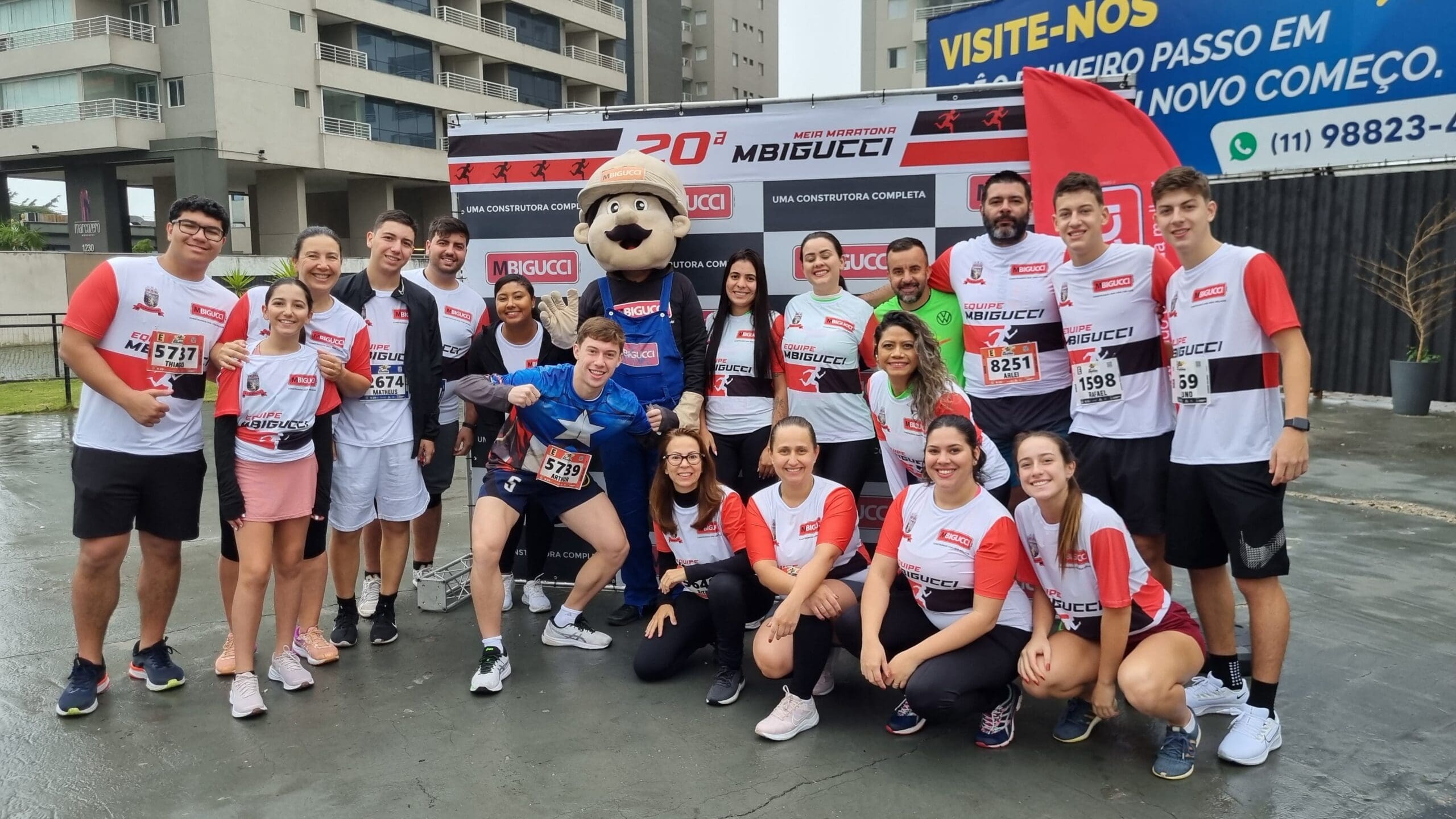 Equipe MBigucci participa da 20ª Meia Maratona de São Bernardo