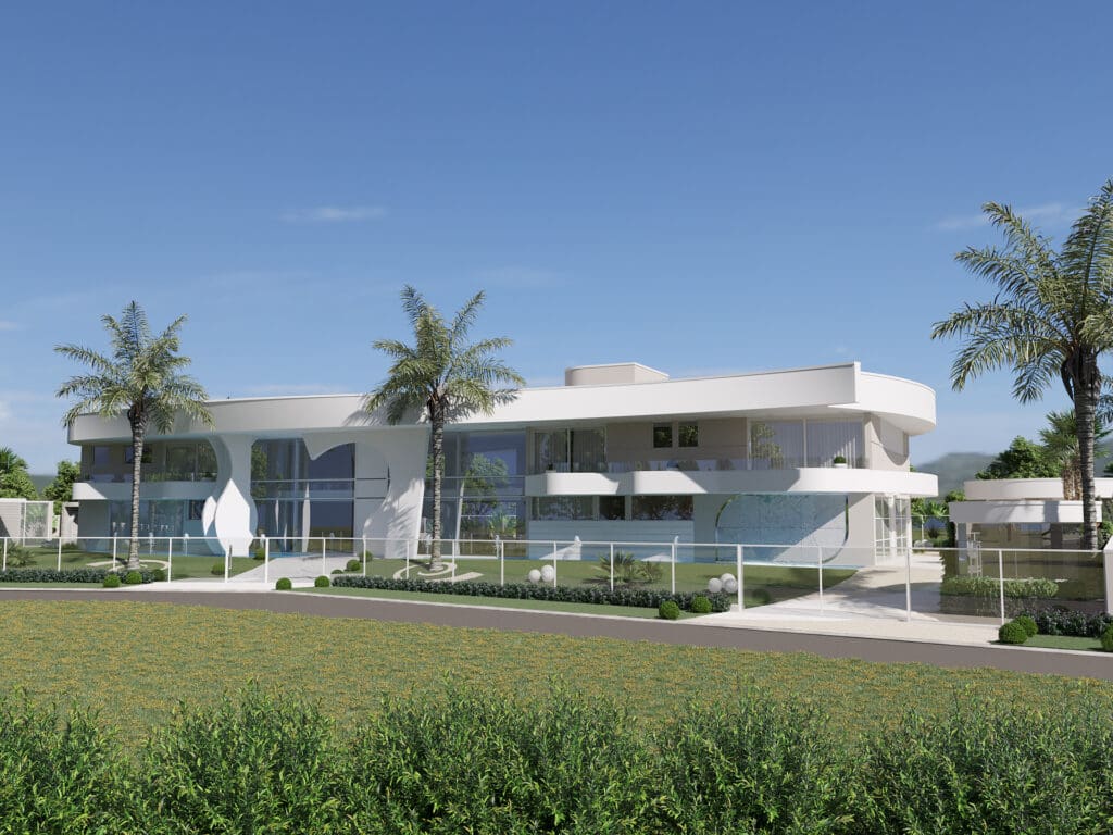 Primeiro projeto do arquiteto Kílaris fora do Brasil. A casa está localizada na Guiana Inglesa | Foto: Divulgação/ Aquiles Nícolas Kílaris