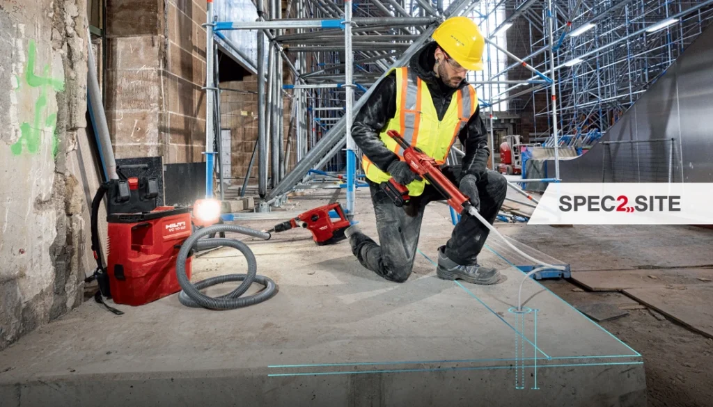 A Hilti oferece um software que facilita o desenho e a execução dos projetos de forma mais intuitiva | Foto: Divulgação/ Hilti Brasil