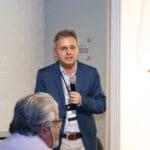Dr. Ubiraci Souza apresenta palestra sobre produtividade e inovação na construção civil durante o evento Conexões.