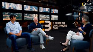 Gianfranco Vannucchi, Daniel Toledo e Lucedile Antunes debatem sucessão corporativa no C3 Talks, promovido pelo Clube da Construção Civil.