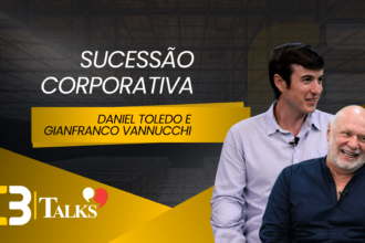 Gianfranco Vannucchi, Daniel Toledo e Lucedile Antunes debatem sucessão corporativa no C3 Talks, promovido pelo Clube da Construção Civil.